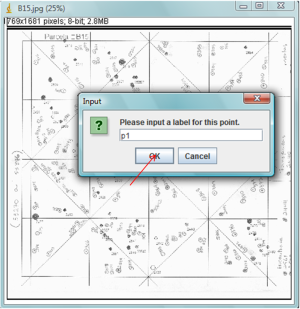 Adição pontos mapa
